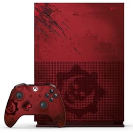 Xbox One S 2000GB - Röd - Begränsad upplaga Gears of War 4 + Gears of War 4