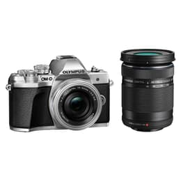 OM-D E-M10 MARK III - Svart/Silver + M.ZUIKO M.ZUIKO Digital ED 14-42 mm f/3.5-5.6 + M.ZUIKO Digital ED 40-150 mm f/4.0-5.6 f/3.5-5.6 + f/4.0-5.6