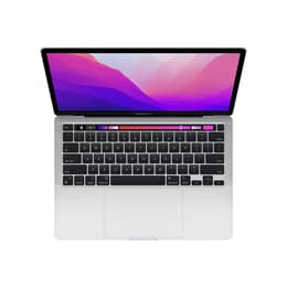 MacBook Pro 13" (2022) - Apple M2 med 8-kärnig CPU och 10-kärnig grafikprocessor - 8GB RAM - SSD 512GB - AZERTY - Fransk