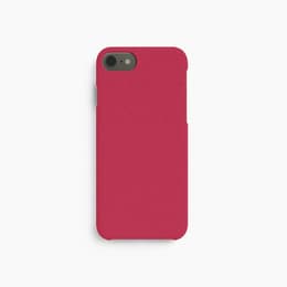 Skal iPhone 6/7/8/SE - Naturligt material - Röd