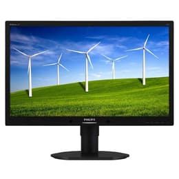 22-tum Philips 220B4LPCB 1680 x 1050 LED Monitor Svart