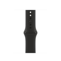 Apple Watch Series 6 (2020) GPS + Mobilnät 40 mm - Aluminium Grå utrymme - Sportband Svart
