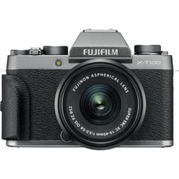 X-T100 - Grå/Svart + Fujifilm Fujinon Aspherical Lens Super EBC XC 15-45mm f/3.5-5.6 OIS PZ f/3.5-5.6