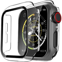 Skal Apple Watch Series 5 - 44 mm - Plast - Genomskinlig