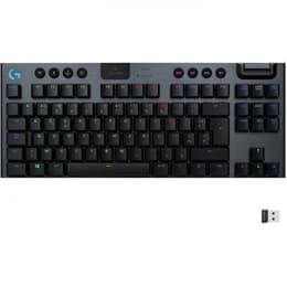 Logitech G Keyboard AZERTY Fransk Wireless Bakgrundsbelyst tangentbord G915 TKL LIGHTSPEED