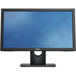 20-tum Dell E2016H 1600 x 900 LCD Monitor Svart