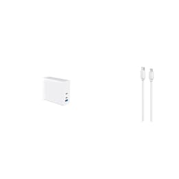Kabel och vägg (USB-C + Lightning) 140w - WTK