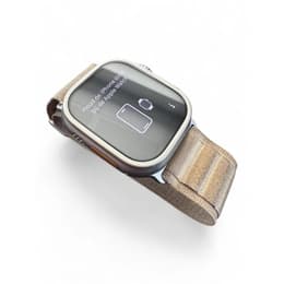 Apple Watch Ultra (2022) GPS + Mobilnät 49 mm - Titan naturligt titan