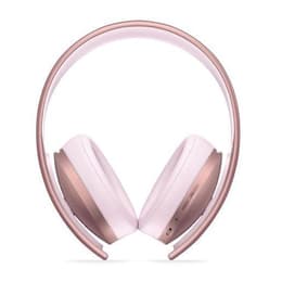 Sony Gold Wireless Headset Rose Gold Edition noise Cancelling gaming trådbunden + trådlös Hörlurar med microphone - Roséguld