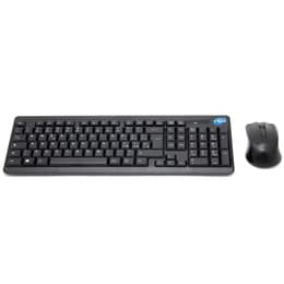 Simpletek Keyboard QWERTY Italiensk Wireless Universal Mouse + Keyboard 1000 DPI 2.4G Nano reciever