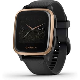 Garmin Venu Sq Music Bluetooth 38 mm - Svart/Guld
