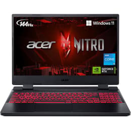Acer Nitro 5 AN515-58-525P 15"-tum - Core i5 - Gen 12 (H) - 16GB - SSD 512 GBGB NVIDIA GeForce RTX 3050 QWERTY - Engelsk
