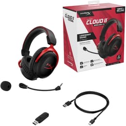 Hyperx Cloud II gaming wireless Hörlurar med microphone - Röd/Svart