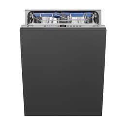Smeg STL322BQLFR Helt integrerad diskmaskin cm - 12 till 16 kuvert