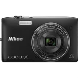 Nikon Coolpix S5300 Kompakt 20 - Svart