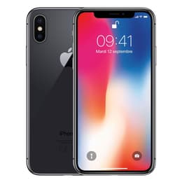 iPhone X 64GB - Grå Utrymme - Olåst