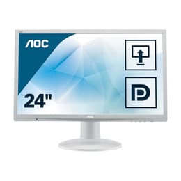 24-tum Aoc E2460PQ 1920 x 1080 LED Monitor Vit