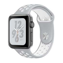 Apple Watch (Series 4) 2018 GPS 44 - Aluminium Grå utrymme - Sport Nike