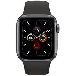 Apple Watch (Series 5) 2019 GPS + Mobilnät 44 - Titan Svart - Sport-loop Svart