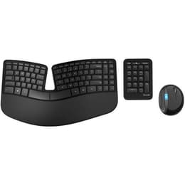 Microsoft Keyboard QWERTY Portugisisk Wireless Sculpt Ergonomic
