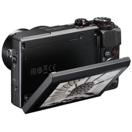 DSLR - Canon PowerShot G7X Mark II - Svart + Canon zoom lens 4.2x 8,8-36,8mm f/1.8-2.8
