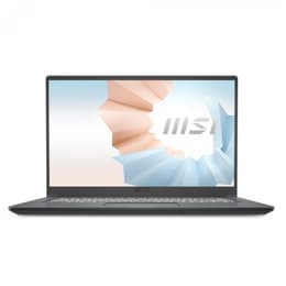 MSI Modern 15 A11M-815BE 15-tum (2021) - Core i7-1195G7 - 16GB - SSD 512 GB AZERTY - Belgisk