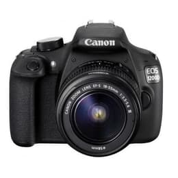 Reflex EOS 1200D - Svart + Canon EF-S 18-55mm F/3.5-5.6 III + EF 75-300mm F/4-5.6 III f/3.5-5.6+f/4-5.6