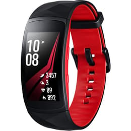 Samsung Smart Watch Gear Fit 2 Pro HR GPS - Svart/Röd