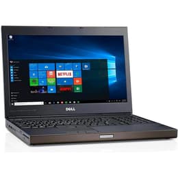 Dell Precision M4800 15-tum Core i7-4800MQ - SSD 256 GB - 8GB QWERTZ - Tysk