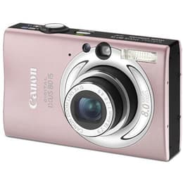 Kompakt Digital Ixus 80 IS - Rosa + Canon Zoom Lens 3x 38-114mm f/2.8-4.9 IS f/2.8-4.9