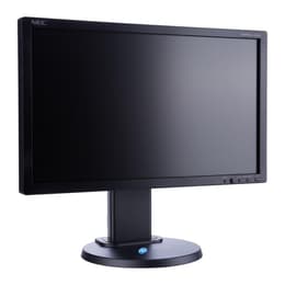20-tum Nec Multisync E201w-bk 1600 x 900 LED Monitor Svart