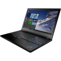 Lenovo ThinkPad P50 15-tum (2016) - Core i7-6820HQ - 16GB - SSD 256 GB AZERTY - Fransk
