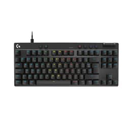 Logitech Keyboard AZERTY Fransk Bakgrundsbelyst tangentbord PRO X TKL RAPID