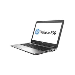 HP ProBook 650 G2 15-tum (2016) - Core i5-6300U - 8GB - SSD 512 GB AZERTY - Fransk