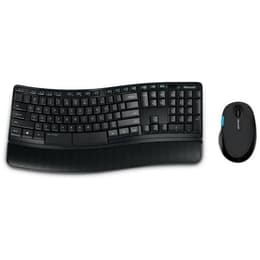 Microsoft Keyboard AZERTY Fransk Wireless Sculpt Comfort Desktop