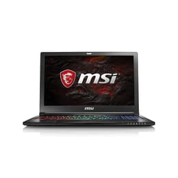 MSI GS63 8RD Stealth 15-tum - Core i7-8750H - 16GB 1256GB Nvidia GeForce GTX 1050 Ti QWERTY - Spansk