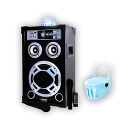 Lytor PACK JEUX DE LUMIERES Boules RVB SunMagic + Machine à fumée 1L inclus Audio-tillbehör