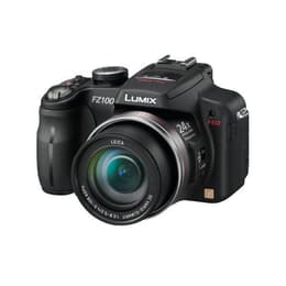 Bro Lumix DMC-FZ100 - Svart + Panasonic DC-VARIO-ELMARIT 1:2.8-5.2/4.5-108 ASPH f/2.8–5.2