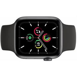 Apple Watch (Series SE) 2020 GPS 44 - Aluminium Grå utrymme - Sport loop Svart