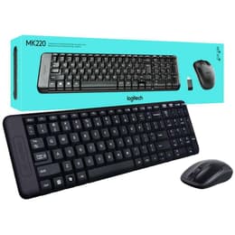 Logitech Keyboard QWERTY Spansk Wireless MK220