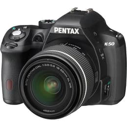 Reflex K-50 - Svart + Pentax smc Pentax-DAL 18-55mm f/3.5-5.6 AL WR f/3.5-5.6