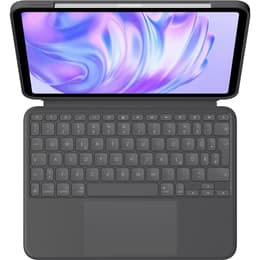 Logitech Keyboard QWERTZ Tysk Wireless Bakgrundsbelyst tangentbord Combo Touch