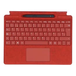 Microsoft Keyboard QWERTY Spansk Wireless Bakgrundsbelyst tangentbord Surface Pro X / 8 / 9 Signature Keyboard + Slim Pen