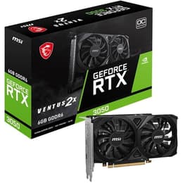 Msi NVIDIA GeForce RTX 3050 6GB GDDR6 VENTUS 2X Grafikkort
