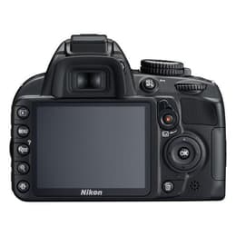 Reflex D3100 - Svart + Nikon AF-S DX Nikkor 18-55mm f/3.5-5.6G ED VR f/3.5-5.6