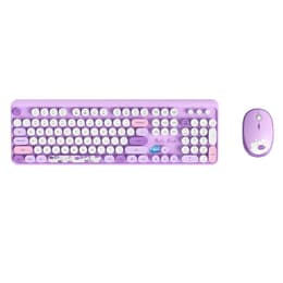 Simpletek Keyboard QWERTY Engelsk (US) Wireless GS104 “Hello Bear” Mouse + Keyboard, Bear design