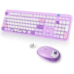 Simpletek Keyboard QWERTY Engelsk (US) Wireless GS104 “Hello Bear” Mouse + Keyboard, Bear design