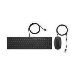 Hp Keyboard QWERTZ Tysk 310 BLK WRD