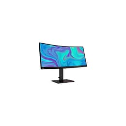 34-tum Lenovo ThinkVision T34w 1920 x 1080 LCD Monitor Svart