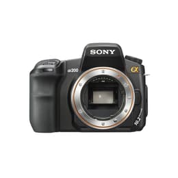 DSLR - Sony Alpha 200 - Svart + Sony Zoom DT 18-70mm f/3.5-5.6